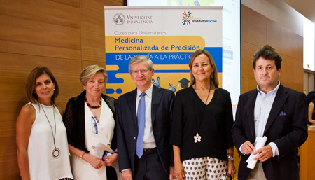 La Medicina Personalizada de Precisión llega a la universidad, de la mano de la Fundación Instituto Roche y la Universitat de València