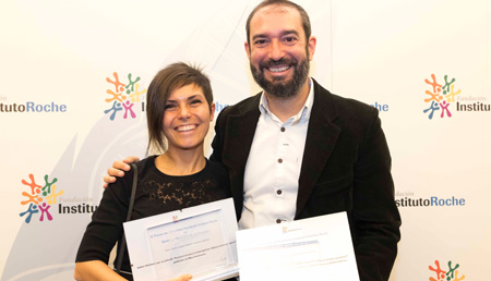 Esther Paniagua Primer premio Medios impresos y digitales - Pere Estupinyá Primer premio Medios audiovisuales