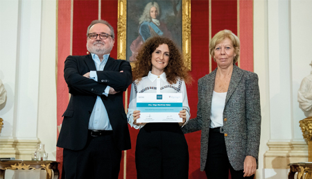 Olga Martínez gana el Premio a la Tesis Doctoral de MPP para Investigadores Jóvenes de SEOM